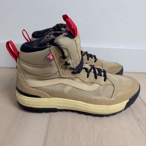 Vans Ultra Range EXO HI MTE-2 Boots Mens 8.5 Insulated Waterproof Taupe Brown